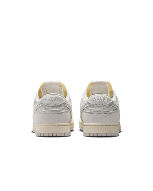 Nike White Dunk Low Light Bone' for men