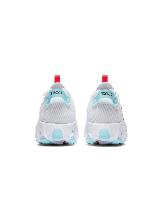 Nike White (Wmns) React Art3Mis Crimson Volt'