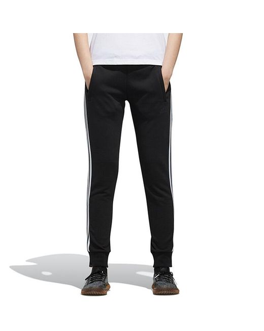 Adidas Black (Wmns) 3-Stripes Jogger Training Pants