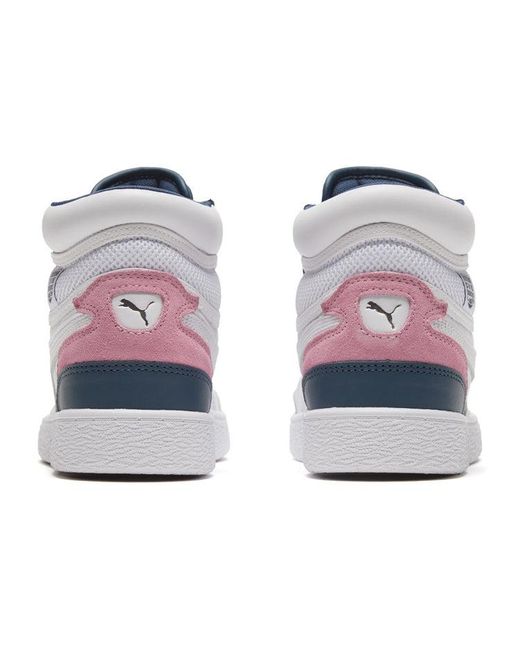 PUMA Blue Von Dutch X Ralph Sampson Mid 'Mix And Match' for men