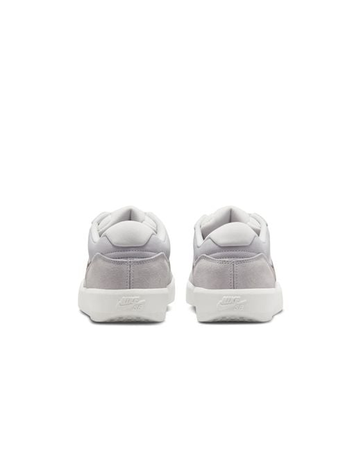 Nike Gray Sb Force 58 'Light Smoke Burgundy' for men