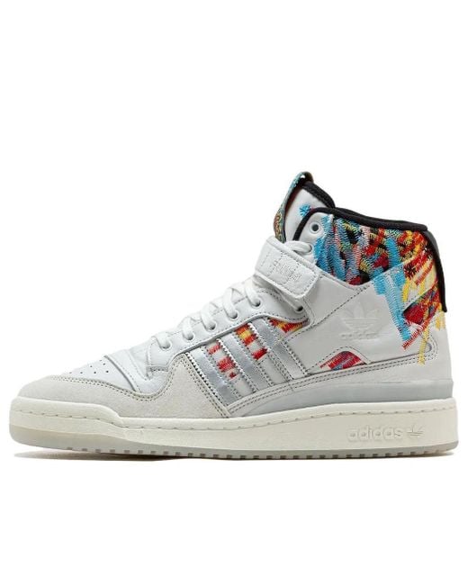 Adidas Blue Jacques Chassaing X Forum 84 High 'Blizzard Warning' for men
