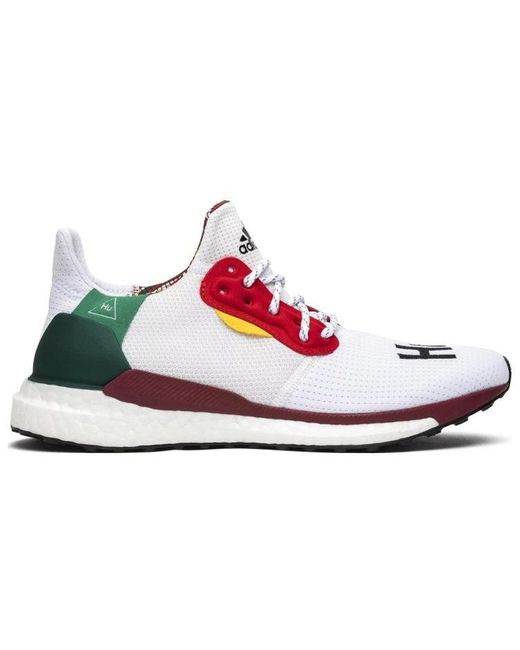 Adidas Red (Wmns) X Pharrell Solar Hu Glide 'Cloud'