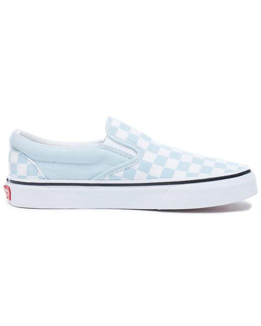 Vans White Classic Slip-On 'Baby Checkerboard' for men