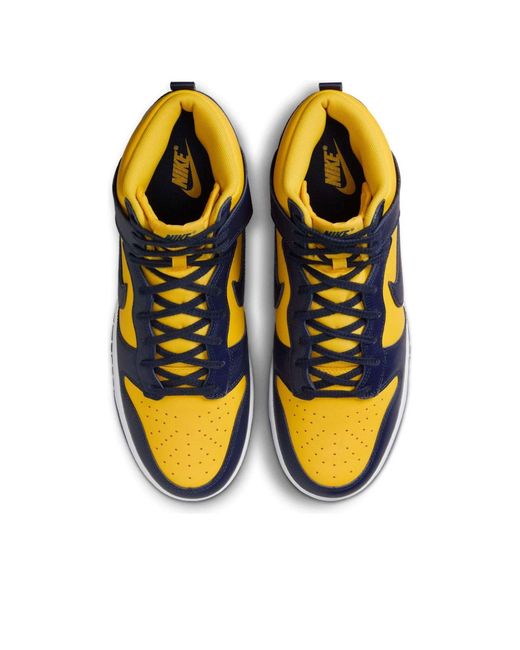 Nike Blue Dunk High Retro Se Shoes for men