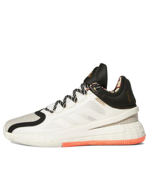 Adidas White D Rose 11 for men
