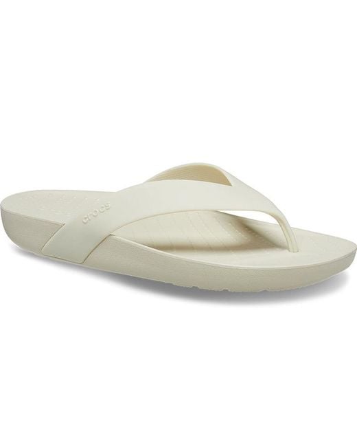CROCSTM Green (Wmns) Splash Flip 'Bone'