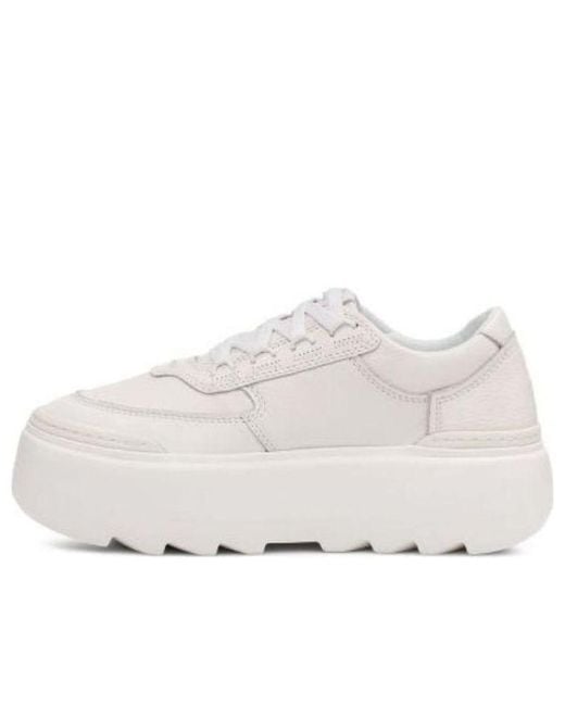 Ugg White (Wmns) Marin Mega Lace Shoe'Bright'