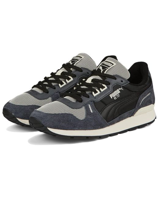 PUMA Black Rx 737 New Vintage 'Pristine Ebony' for men