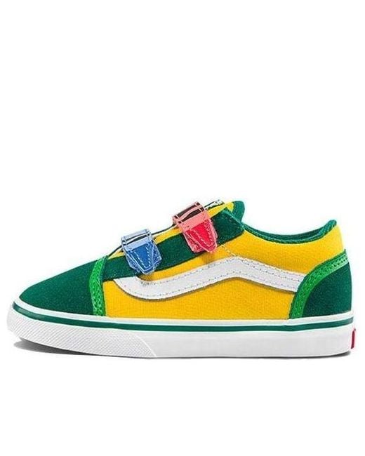 Vans Yellow Crayola X Old Skool for men