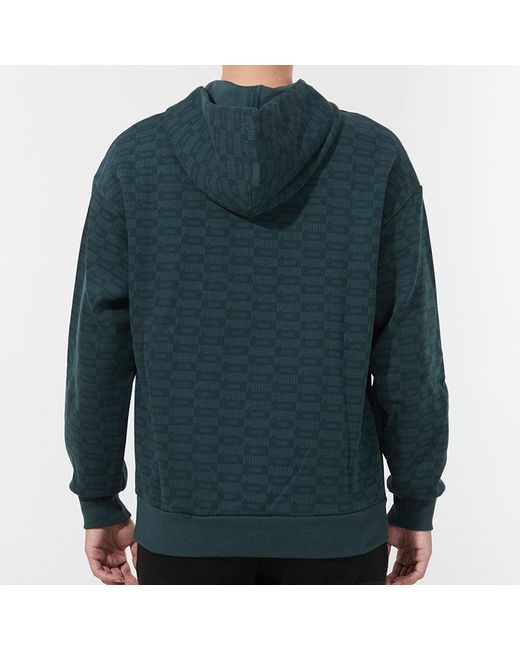 PUMA Blue Luxe Aop Full Print Logo Knit for men