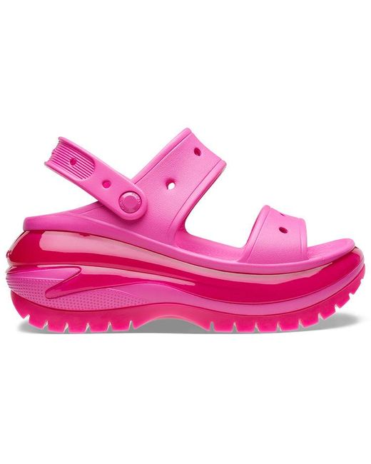 CROCSTM Pink Mega Crush Sandal 'Juice' for men
