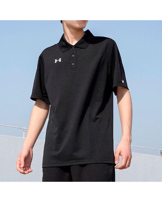 Under Armour Blue Causual Sports Training Ventilate Polo for men