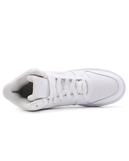 Nike White Court Borough Mid 'Triple' for men