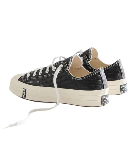 Converse Black X Kith Chuck Taylor All Star 70 Ox 'Monogram' for men