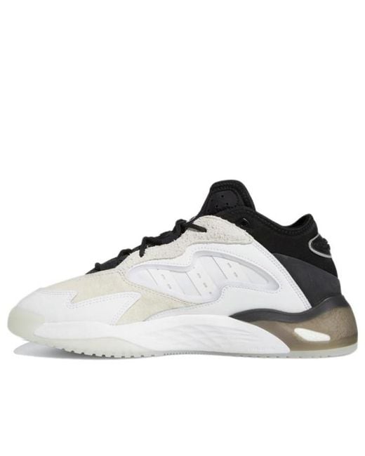 Adidas White Streetball 2.0 Cream' for men