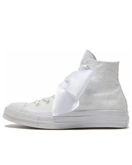 Converse White (Wmns) Chuck Taylor 70S High Tops 'Floral Embroidered'