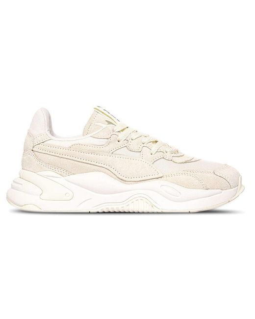 PUMA White (Wmns) Rs 2K Bold Low-Top Sneakers Creamy