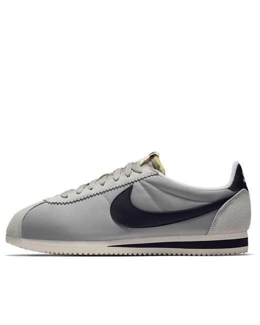Nike Gray Classic Cortez Nylon Aw for men
