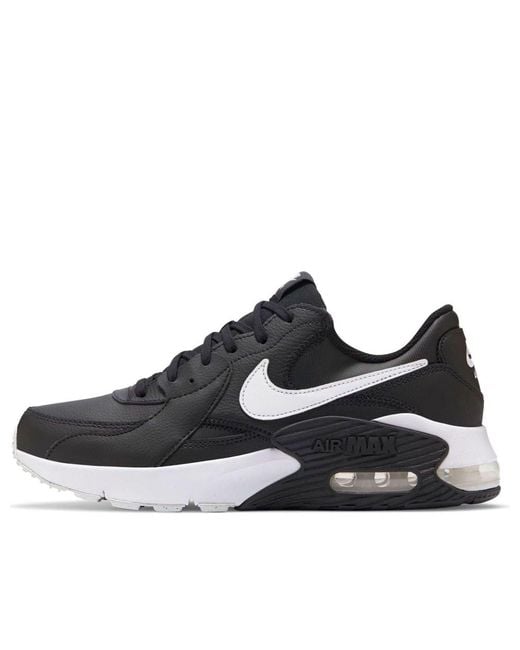 Nike Black Air Max Excee Leather for men