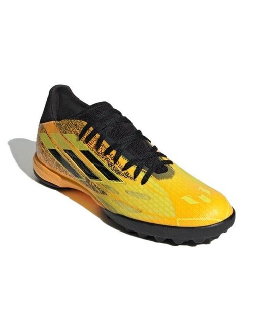 Adidas Yellow X Speedflow Messi.3 Tf for men