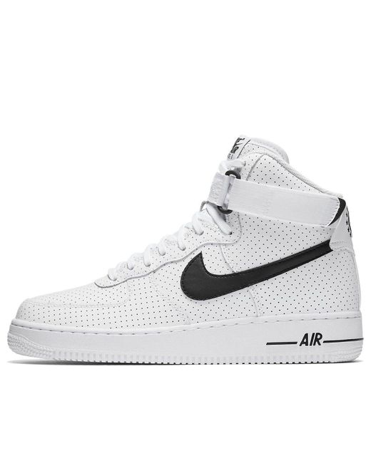 Nike White Air Force 1 High 07 Perforated for men