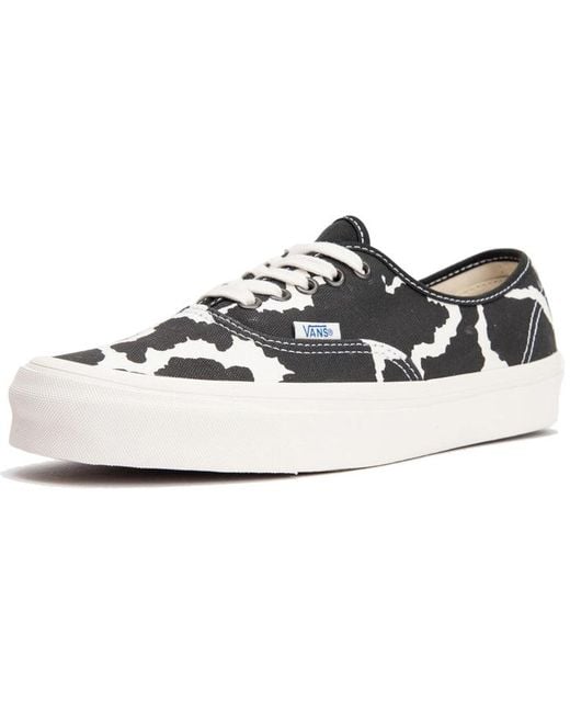 Vans Blue Og Authentic Lx 'Cowprint' for men