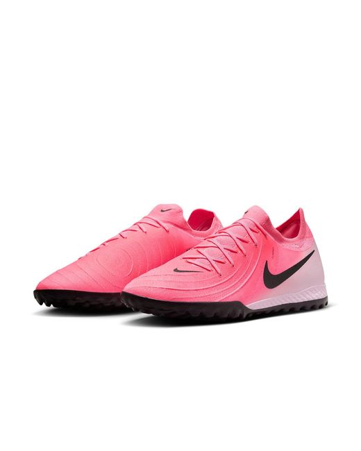 Nike Pink Phantom Gx 2 Pro Tf Low-Top Soccer Shoes for men