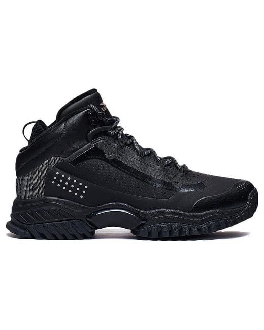 Li-ning Black Conqueror Lite Winter Warm Fleece for men