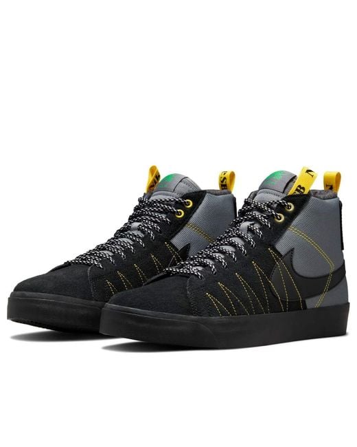 Nike Black Blazer Mid Premium Sb 'Acclimate' for men