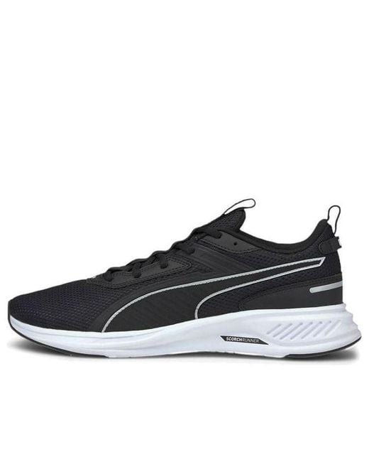 PUMA Black Scorch Runner for men