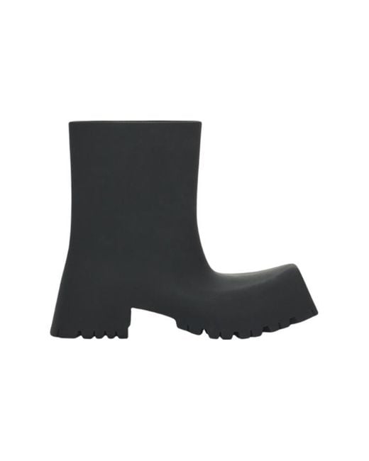 Balenciaga Black (Wmns) 50Mm Trooper Rubber Boots