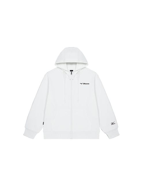 Mizuno White Logo Solid Jacket for men
