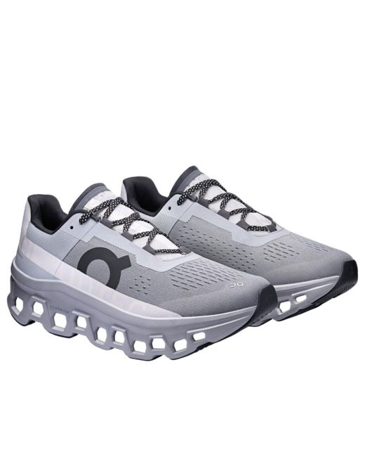 On Shoes Gray Cloudmonster 'Alloy' for men