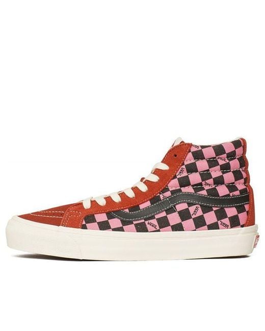 Vans Red Sk8-Hi Lx 'Bossa Nova' for men