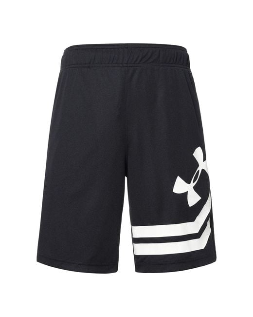 Under Armour Blue Baseline Court Basketball Shorts for men