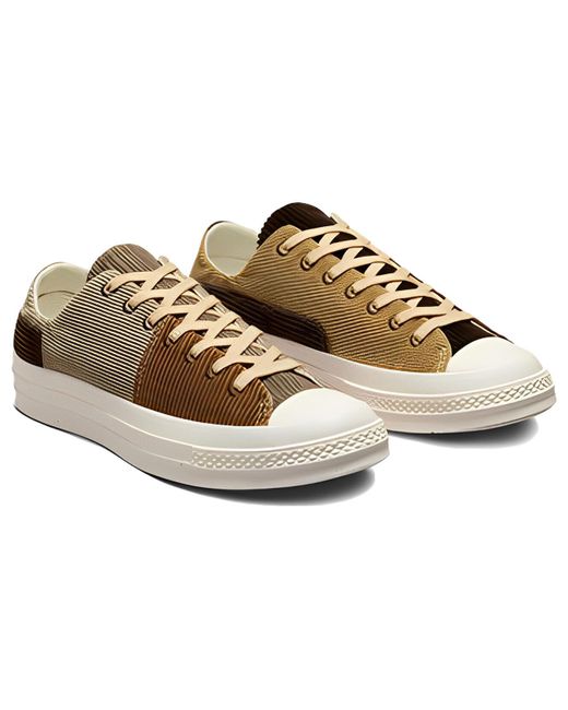 Converse Brown X Beyond Retro Chuck 70 Low 'Upcycled Corduroy' for men