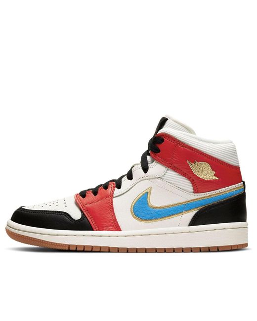 Nike Red (Wmns) 1 Mid Se 'Let(Her)