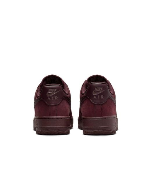 Nike Brown Air Force 1 '07 Low Crush' for men