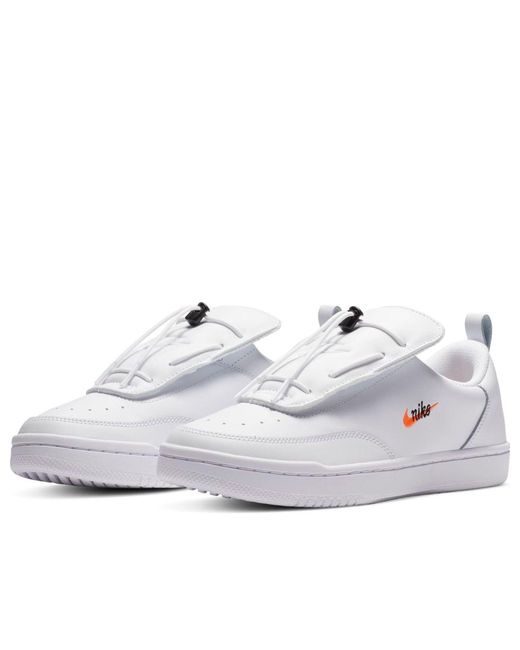 Nike White (Wmns) Court Vintage Alt