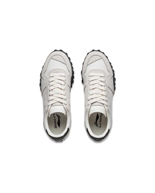 Li-ning White Yunchuan Vintage 'Cloud' for men