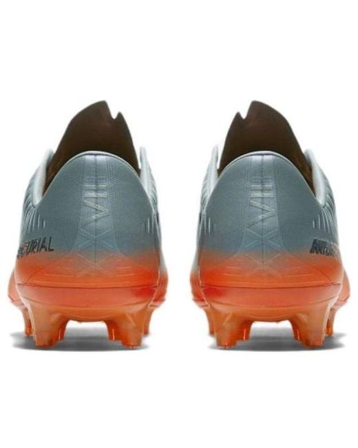 Nike Blue Mercurial Vapor 11 Cr7 Fg 'Cool Metallic' for men