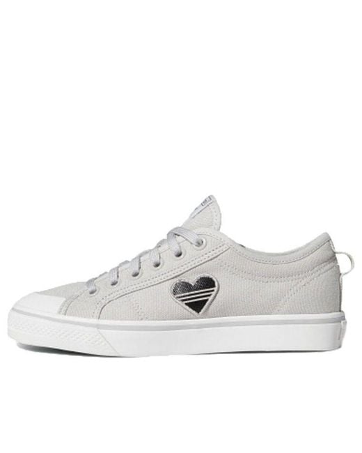 Adidas White (Wmns) Nizza Trefoil