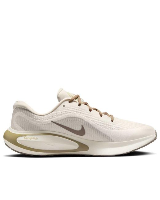 Nike White Journey Run Road Running Shoes for men