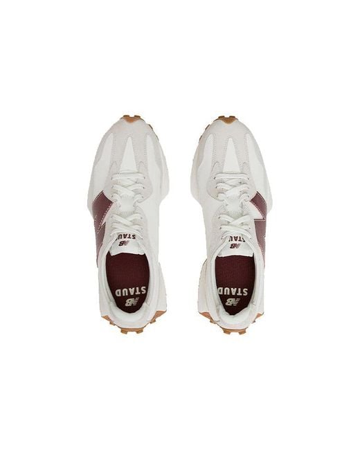 New Balance Pink (Wmns) Staud X 327 Burgundy'