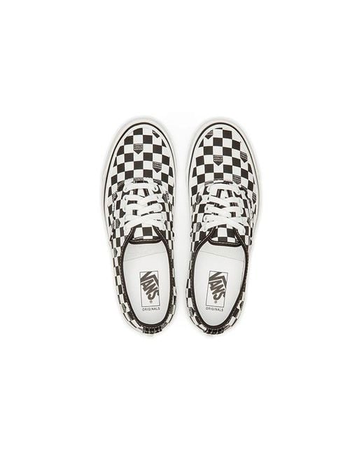 Vans White Dover Street Market X Og Authentic Lx 'Checkerboard' for men
