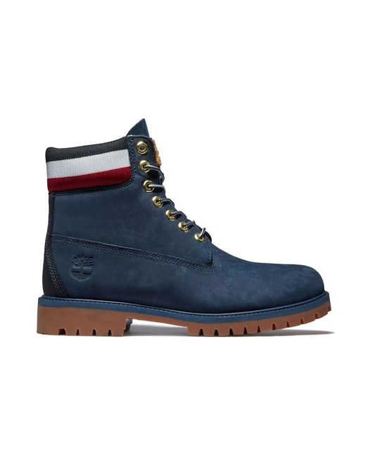 Timberland Blue 6 Inch Heritage Cupsole Boots for men