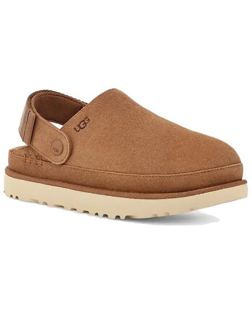 Ugg Brown (Wmns) Goldenstar Clog 'Chestnut'