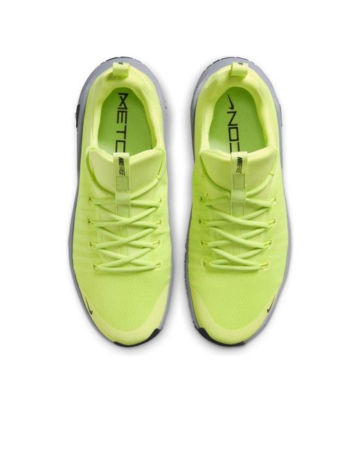 Nike Green Free Metcon 6 Workout Shoes for men