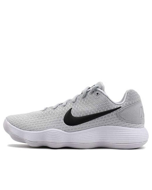Nike Gray Hyperdunk 2017 Low 'Wolf' for men